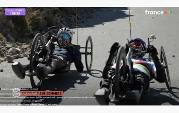 Un très beau reportage sur Anaïs VINCENT, notre double vice-championne du monde de handbike
